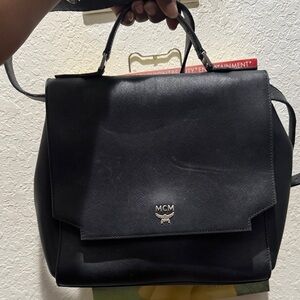 MCM Black Satchel Bag ❗️❗️☺️☺️sold❗️❗️❗️❗️